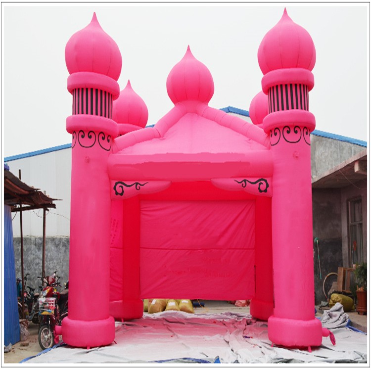 凤台粉色帐篷